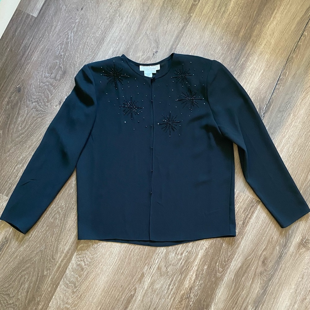 Adrianna Papell Evening Essentials jacket, Size PM